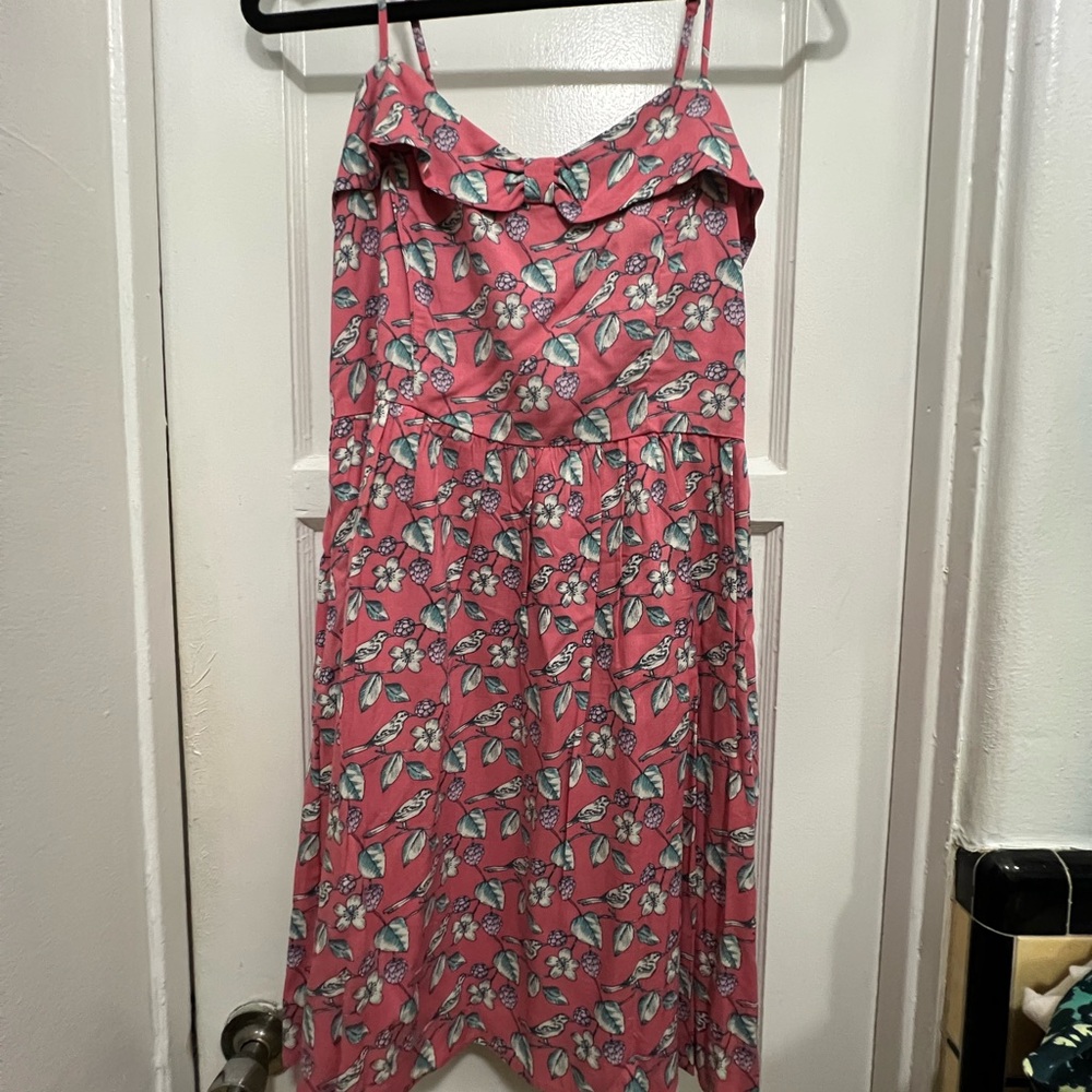 LC Lauren Conrad Pink Floral Dress